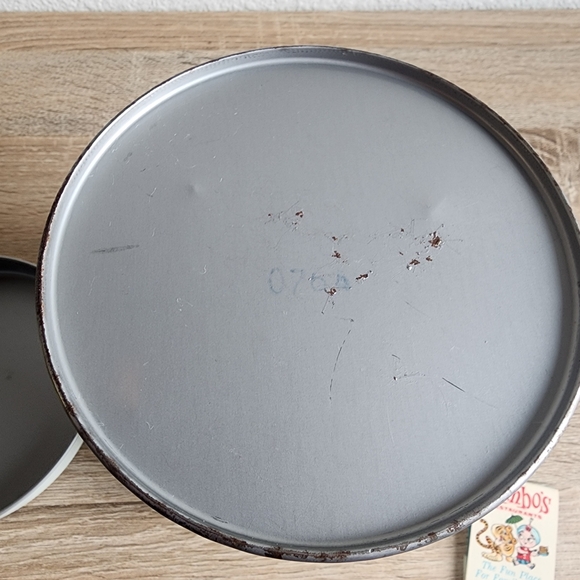 60s 70s VINTAGE Pennsylvania Dutch Lidded Candy Tin Canister Country Rural Farm - Picture 8 of 10